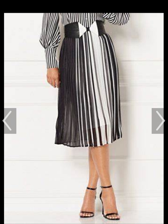 eva mendes for New York & Company Dresses & Skirts - Eva Mendes Pleated Skirt